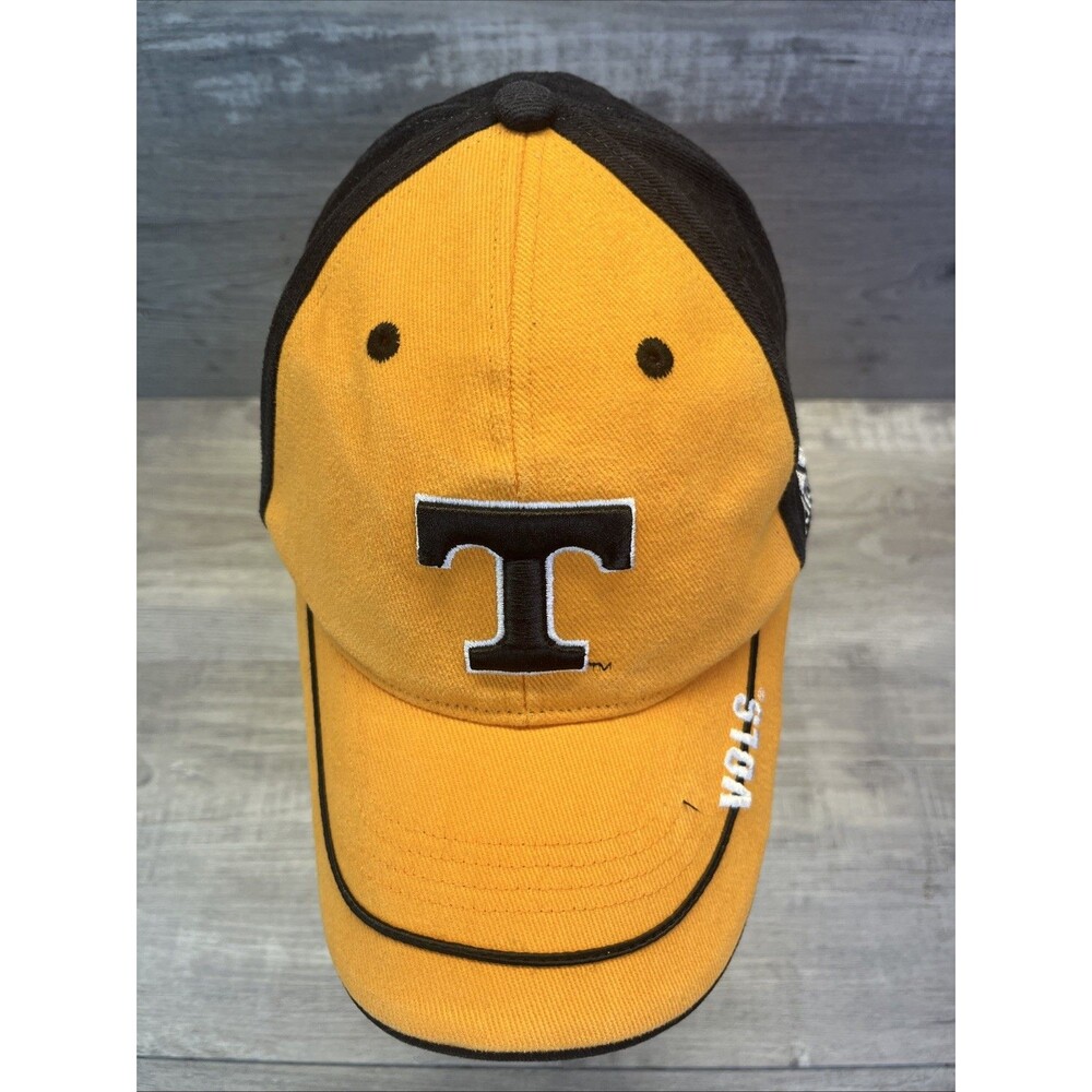Adidas Tennessee Volunteers Hat With Black Orange Raised Letters One Size Vols